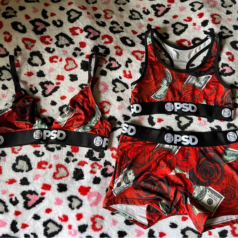 PSD Rose & Money Set (100 Roses Set)